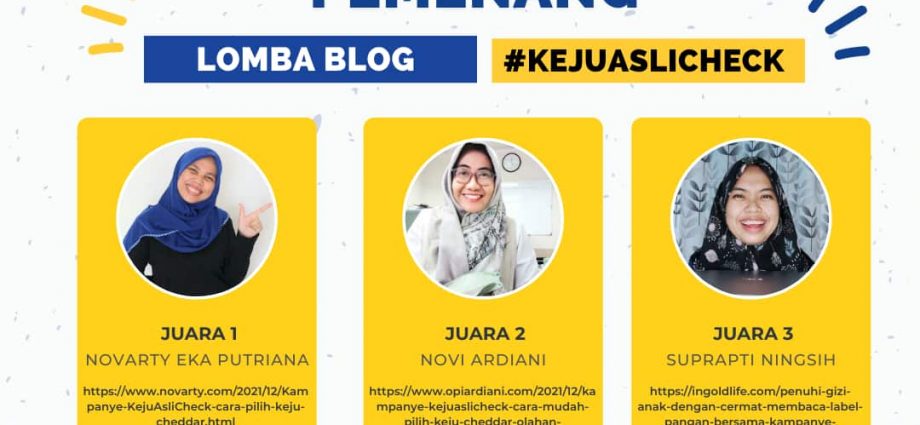 pemenang lomba blog kejuaslicheck