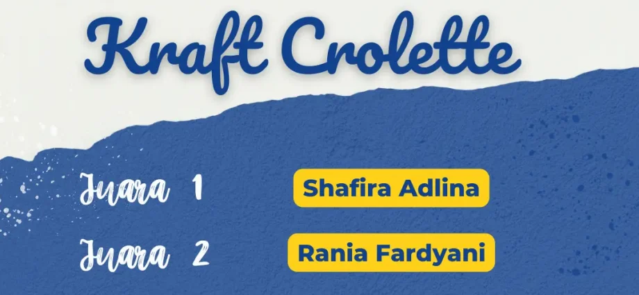 Pemenang Lomba Blog Kraft Crolette